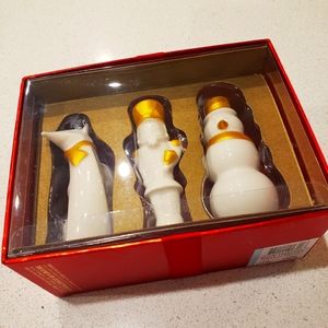 2012 Starbucks Nutcracker Trio Holiday Ornaments